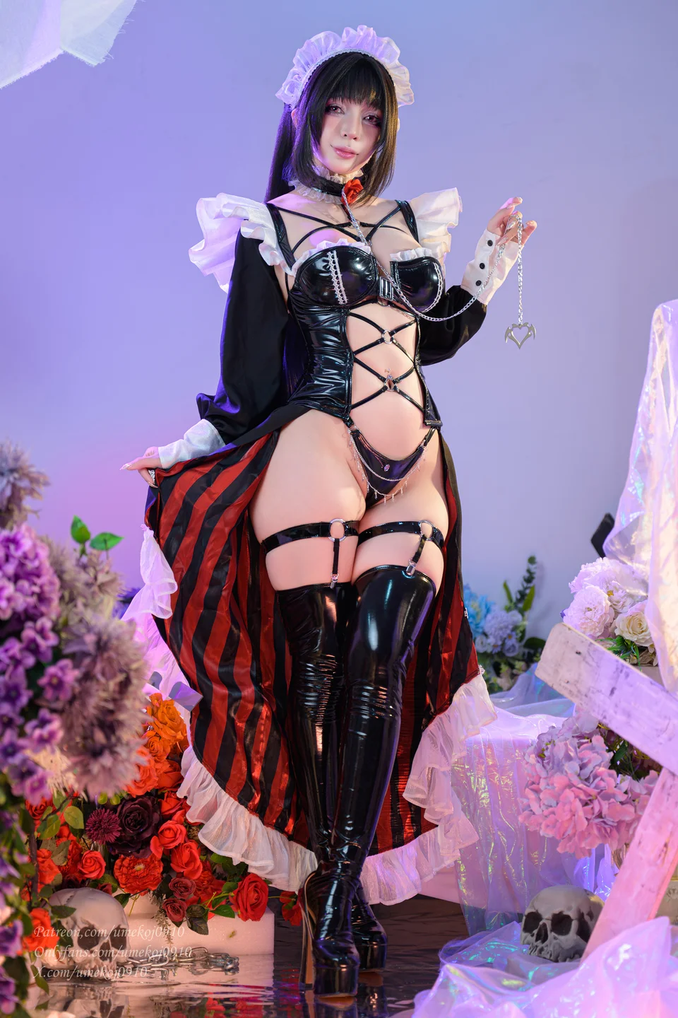 Umeko_J - Mihara Memorial Cafe NIKKE [88P-791MB] tg@simisebaisi 【丝足阁】018.webp